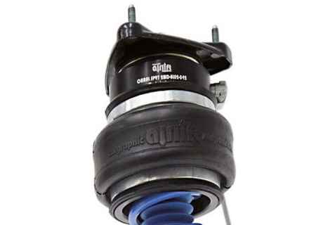 AirLift-lift voor upgradekit vooras van CARGRAPHIC verhoogt de carrosserie met 55 mm